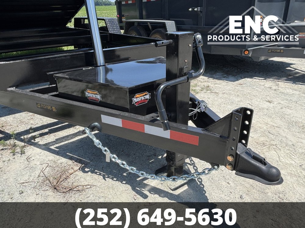 7x14 Prospector Trailers Dump 14K Telescopic Ram Dump Trailer