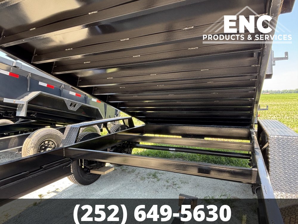 7x14 Prospector Trailers Dump 14K Telescopic Ram Dump Trailer
