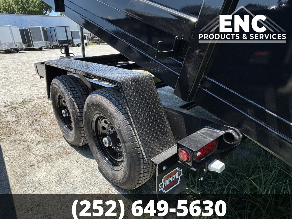 7x14 Prospector Trailers Dump 14K Telescopic Ram Dump Trailer