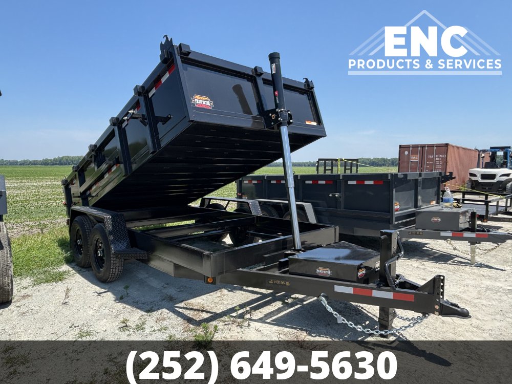 7x14 Prospector Trailers Dump 14K Telescopic Ram Dump Trailer