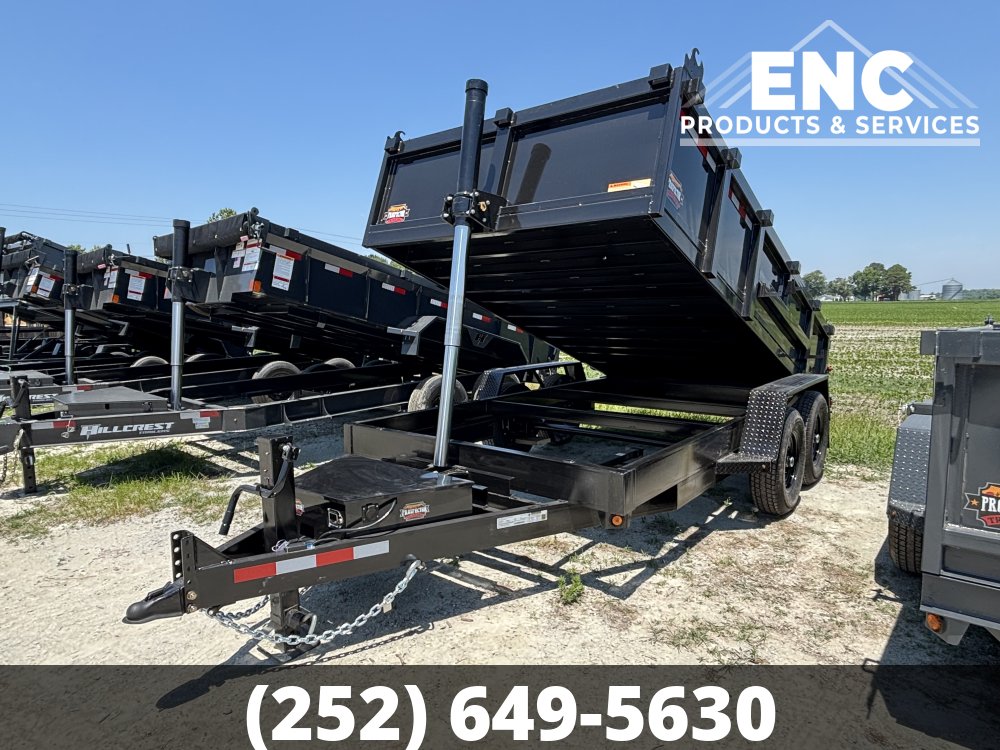 7x14 Prospector Trailers Dump 14K Telescopic Ram Dump Trailer