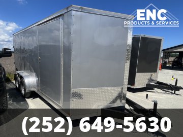 7x16 Covered Wagon Trailers Enclosed Cargo