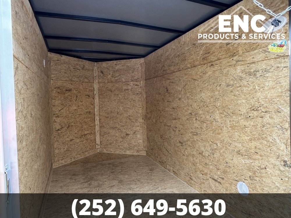 5x8 Covered Wagon Enclosed Cargo