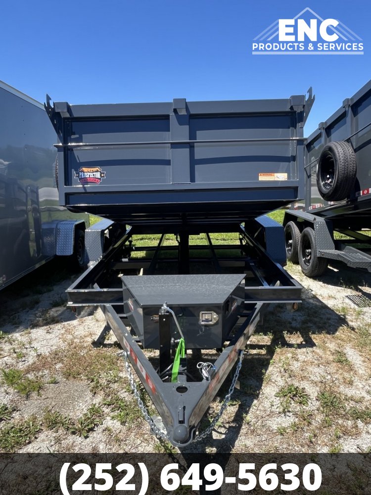 6x12 Prospector Trailers Dump