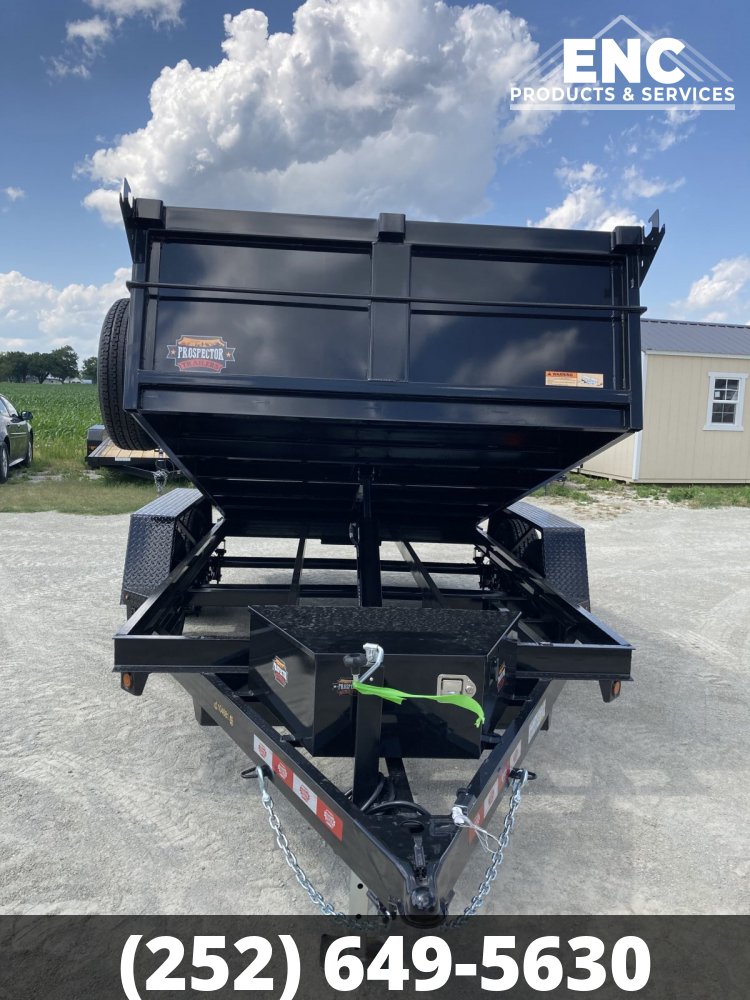 6x12 Prospector Trailers Dump