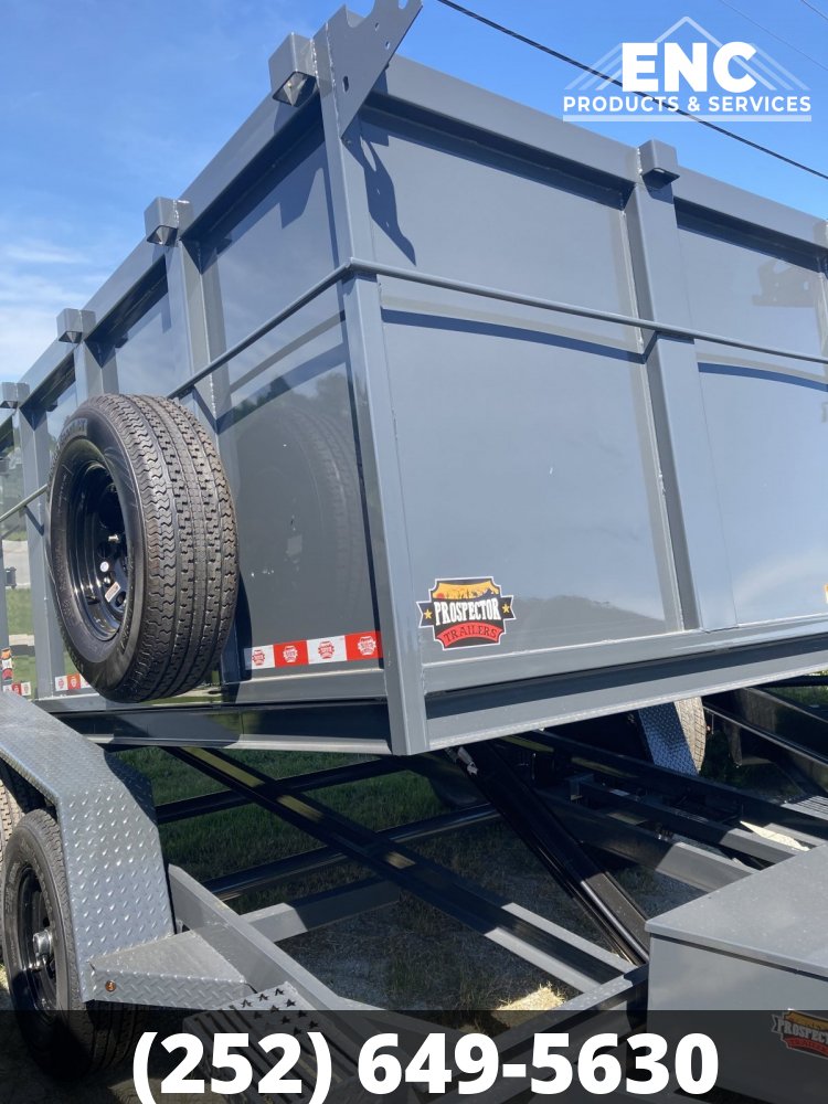 6x10 Prospector Trailers Dump