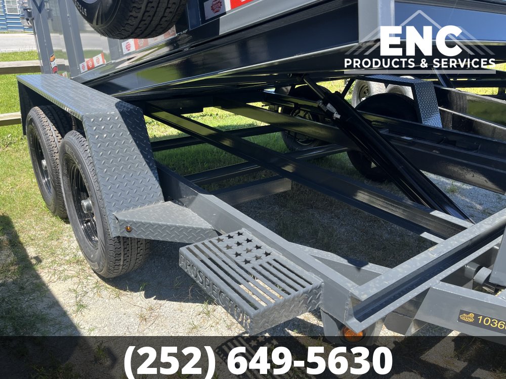 6x10 Prospector Trailers Dump
