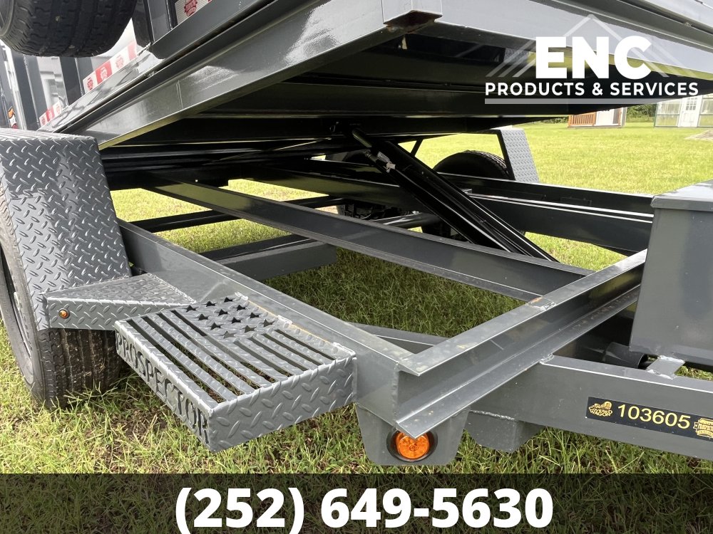 6x10 Prospector Trailers Dump