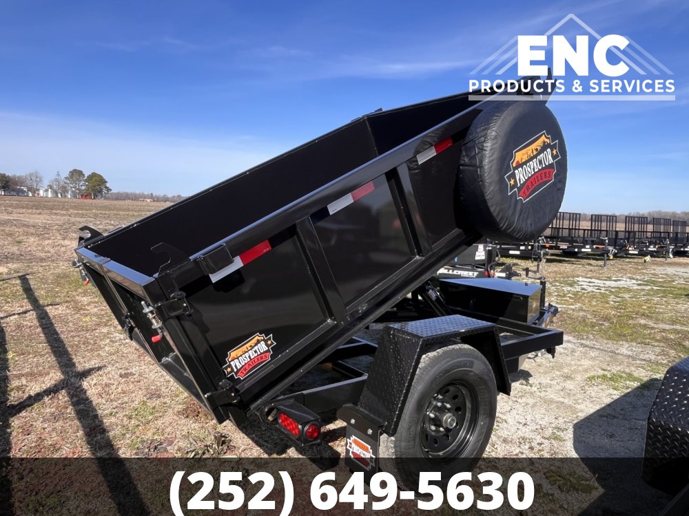 5'x8' CWT Prospector 6K Hydraulic Dump Trailer