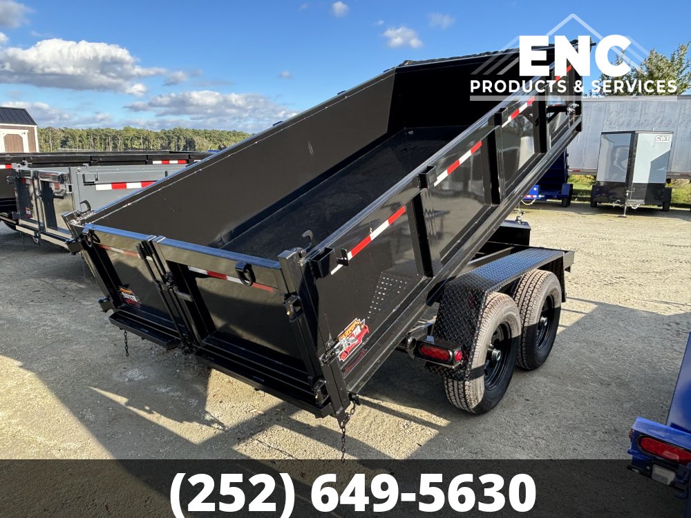 2027 6'x12' CWT Prospector 10K Dump Trailer with Tarp