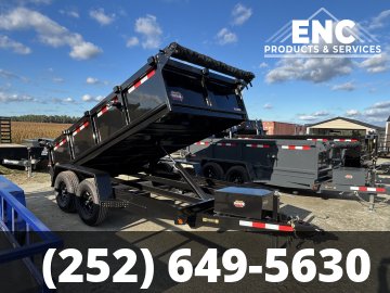 2027 6'x12' CWT Prospector 10K Dump Trailer with Tarp
