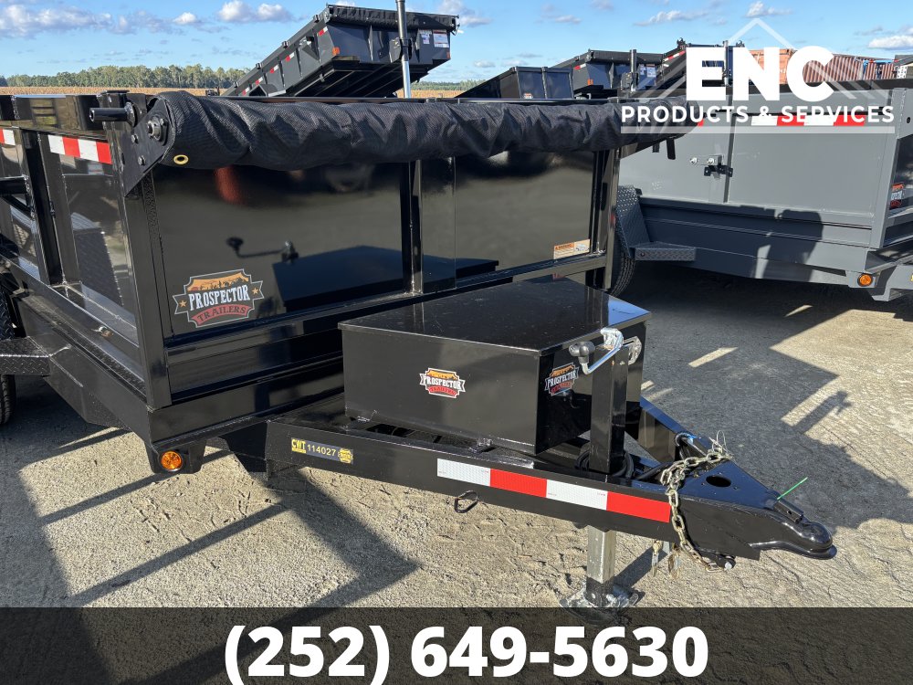 2027 6'x12' CWT Prospector 10K Dump Trailer with Tarp