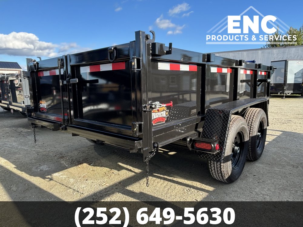 2027 6'x12' CWT Prospector 10K Dump Trailer with Tarp