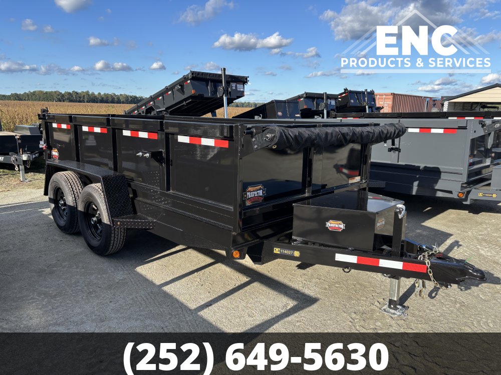 2027 6'x12' CWT Prospector 10K Dump Trailer with Tarp