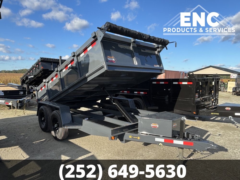2027 6'x12' CWT Prospector 10K Dump Trailer with Tarp