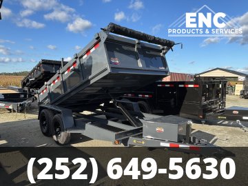 2027 6'x12' CWT Prospector 10K Dump Trailer with Tarp