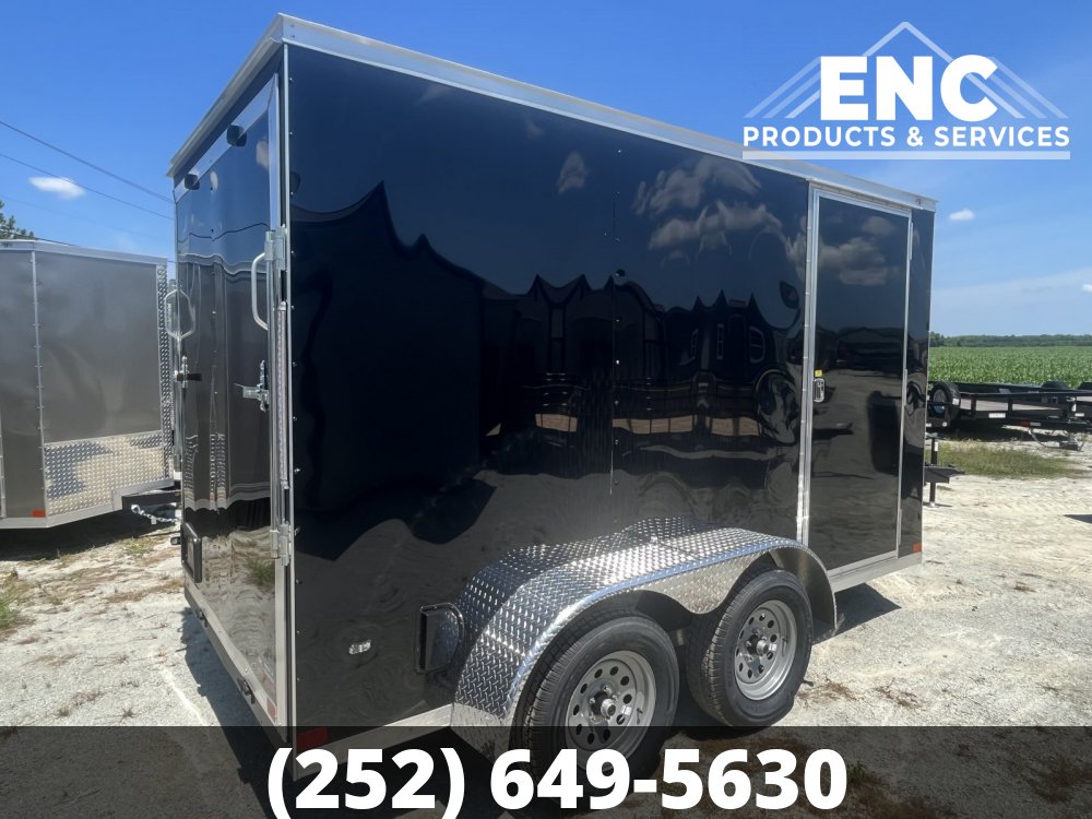 6x12 Covered Wagon Trailers Enclosed Cargo