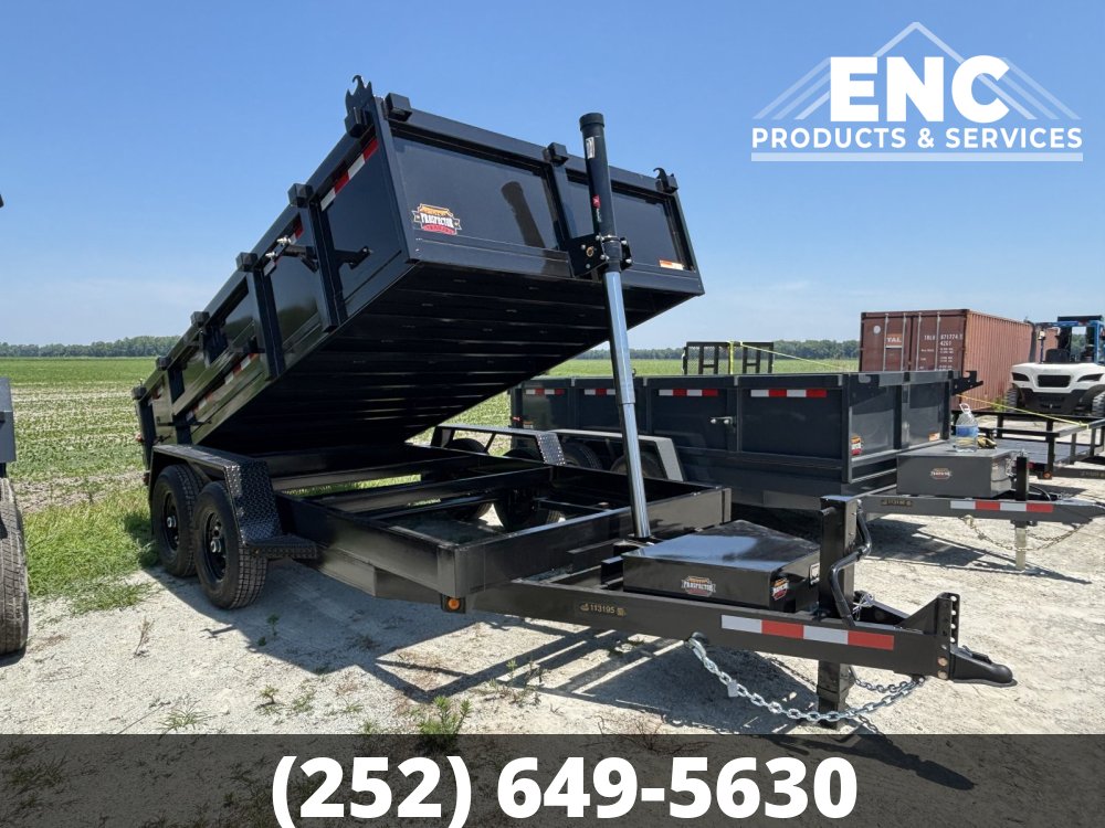 7'x14' CWT Prospector 14K Telescopic Dump Trailer