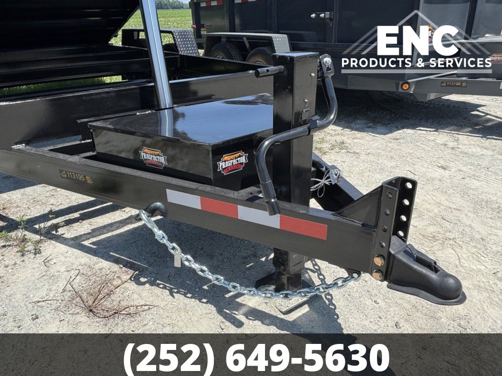 7'x14' CWT Prospector 14K Telescopic Dump Trailer