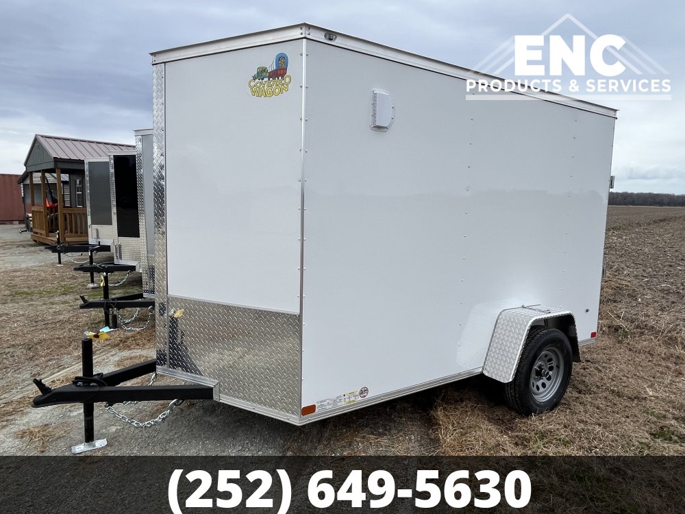 6x10 Covered Wagon Trailers Enclosed Cargo