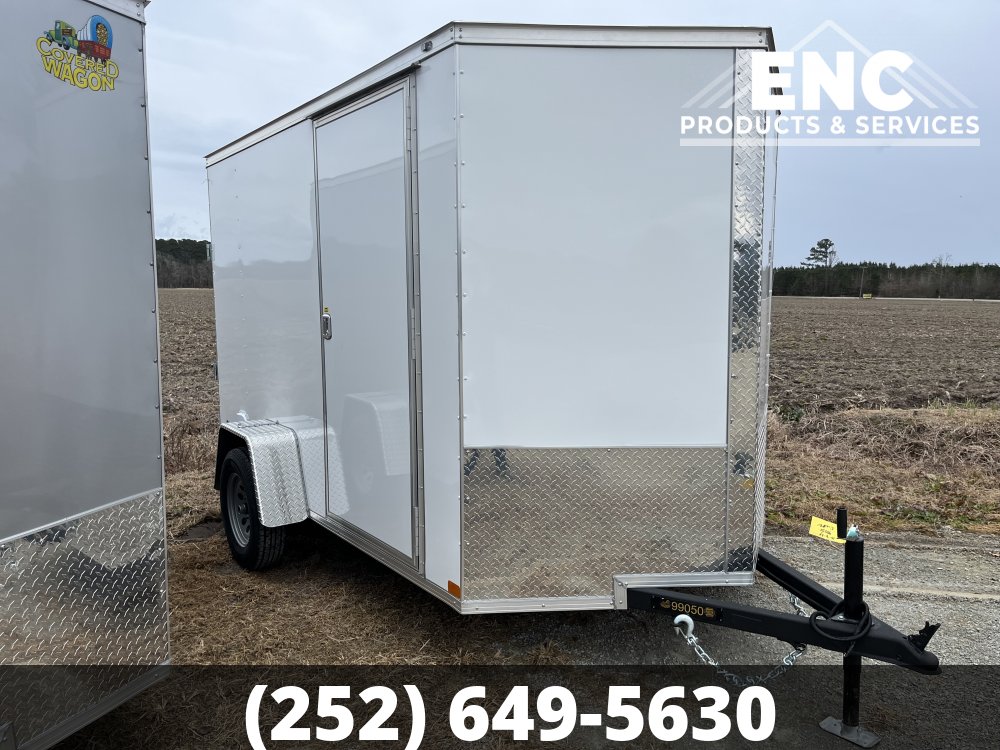 6x10 Covered Wagon Trailers Enclosed Cargo