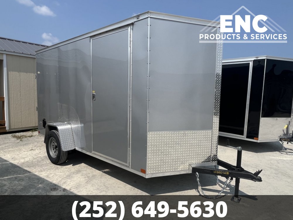 6x12 Covered Wagon Trailers Enclosed Cargo