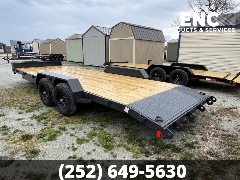 7x22 Hillcrest Flatbed Car Hauler