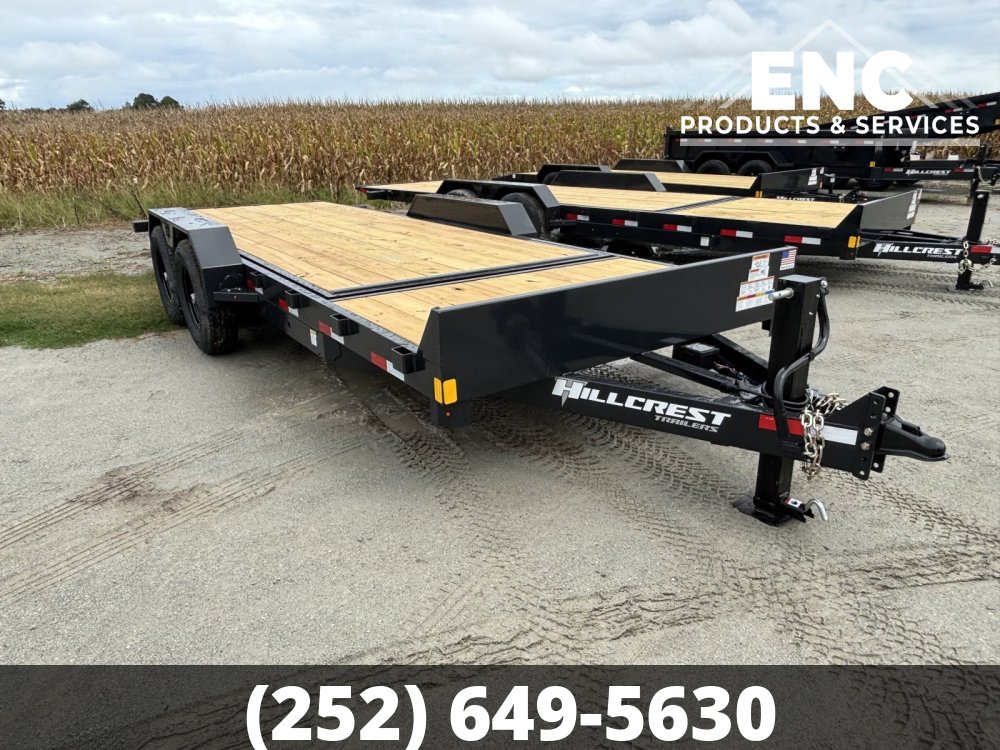 7x24 Hillcrest Tilt Deck / Equipment 15.4K Partial Tilt Trailer
