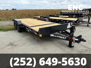 7x24 Hillcrest Tilt Deck / Equipment 15.4K Partial Tilt Trailer