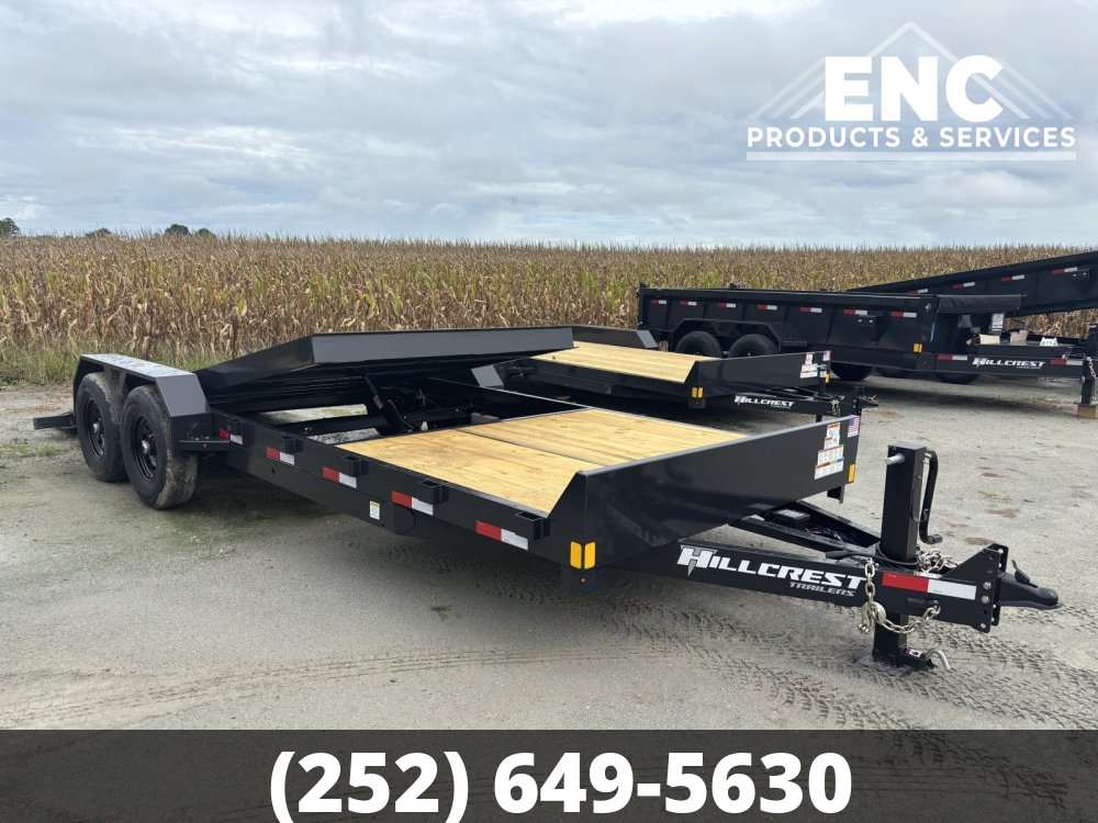 7x24 Hillcrest Tilt Deck / Equipment 15.4K Partial Tilt Trailer