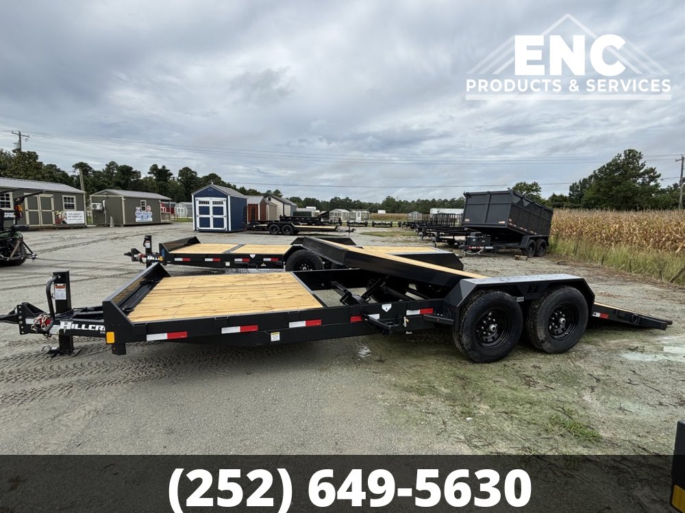 7x24 Hillcrest Tilt Deck / Equipment 15.4K Partial Tilt Trailer