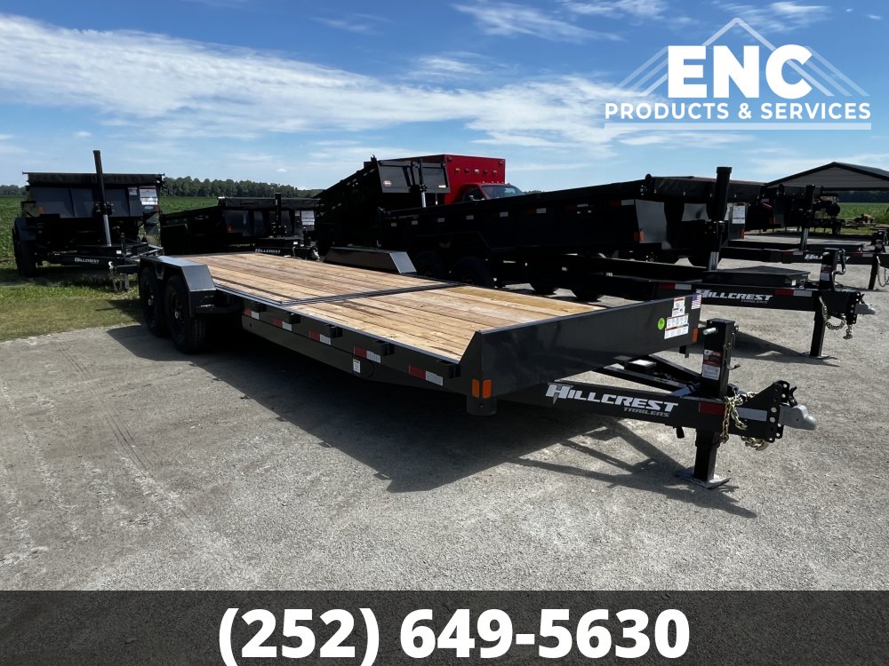 7x24 Hillcrest Tilt Deck / Equipment 15.4K Partial Tilt Trailer