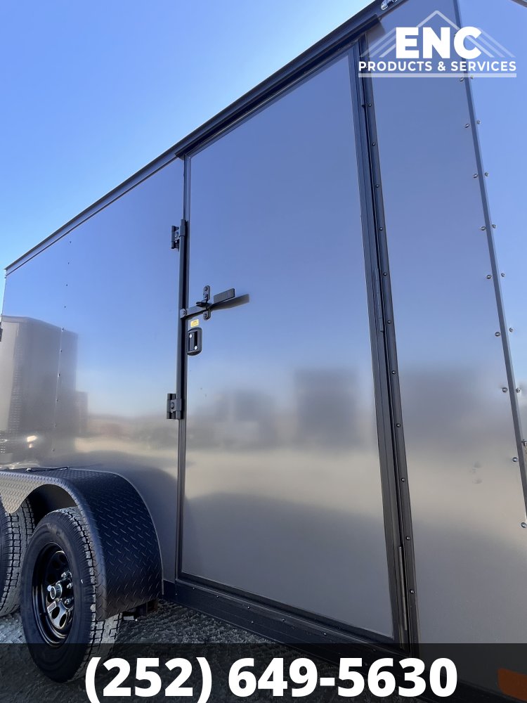 6x12 Covered Wagon Enclosed Cargo