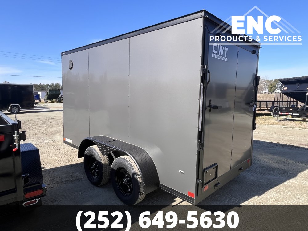6x12 Covered Wagon Enclosed Cargo