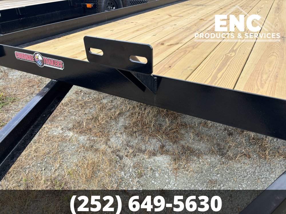7x16 Currahee Trailers Flatbed Car Hauler
