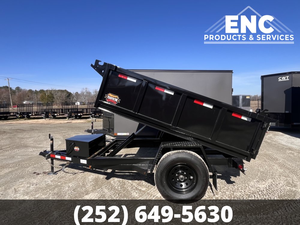 5x8 Prospector Trailers Dump