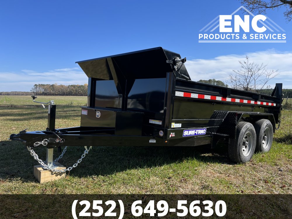 6x12 Sure-Trac Dump - 10K Dump Trailer