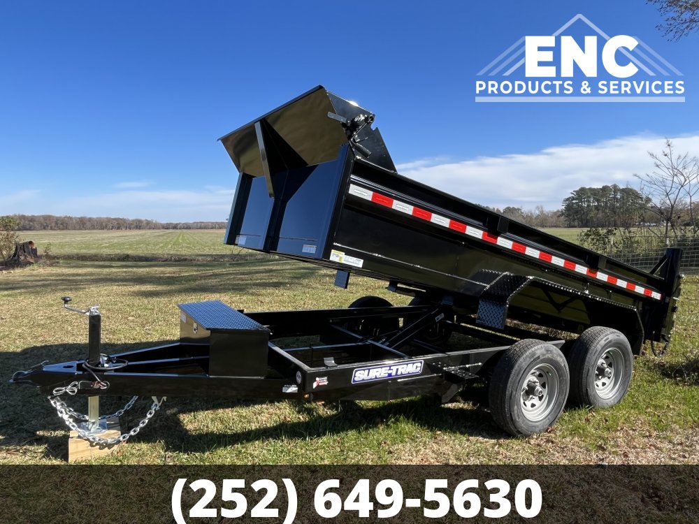 2024 6x12 Sure-Trac Dump 10K Dump Trailer