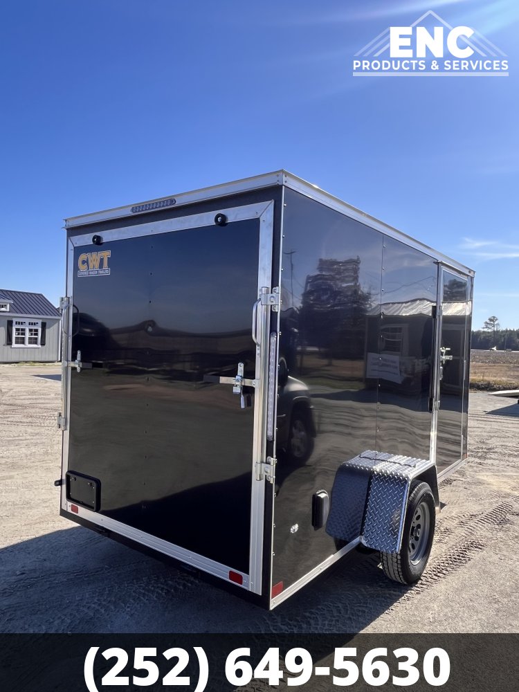 6x12 Covered Wagon Enclosed Cargo