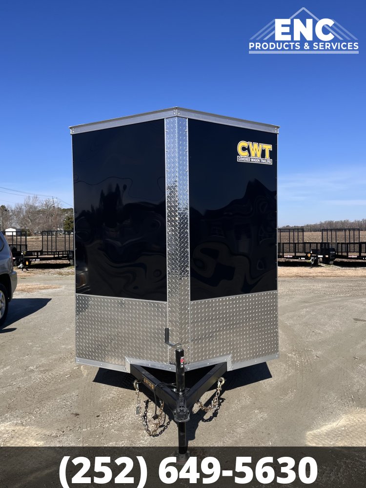 6x12 Covered Wagon Enclosed Cargo