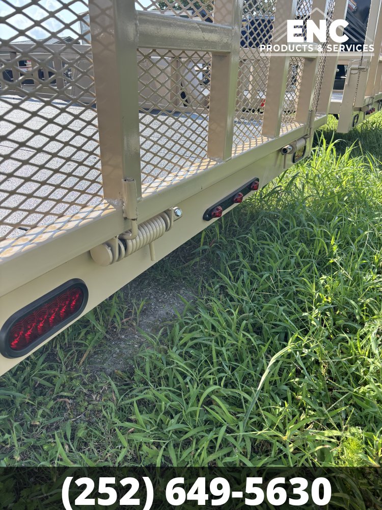 6.5x10 Prospector Trailers Utility 3.5K Trailer with Cobra-Lined Deck
