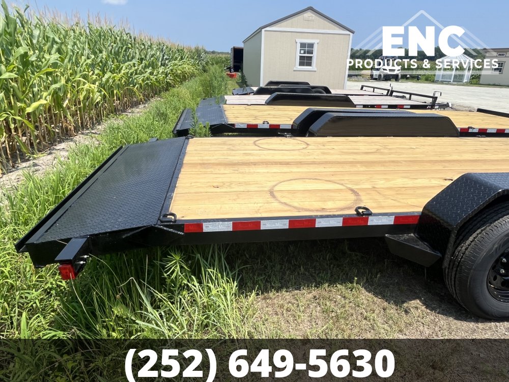 7x24 Nolan MFG Flatbed Car Hauler