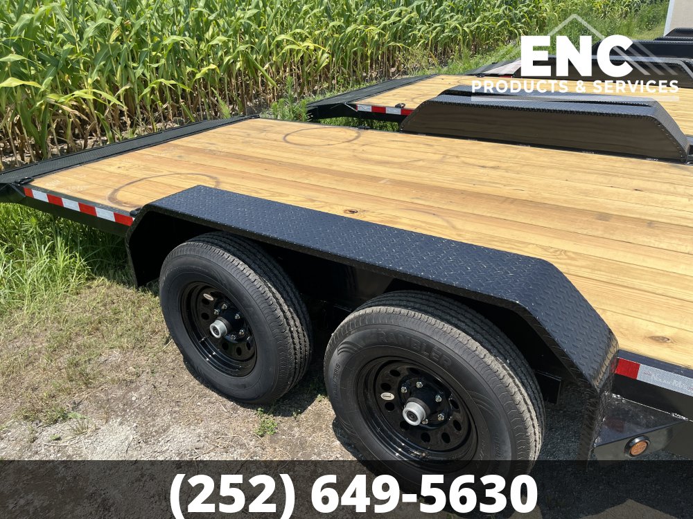 7x24 Nolan MFG Flatbed Car Hauler