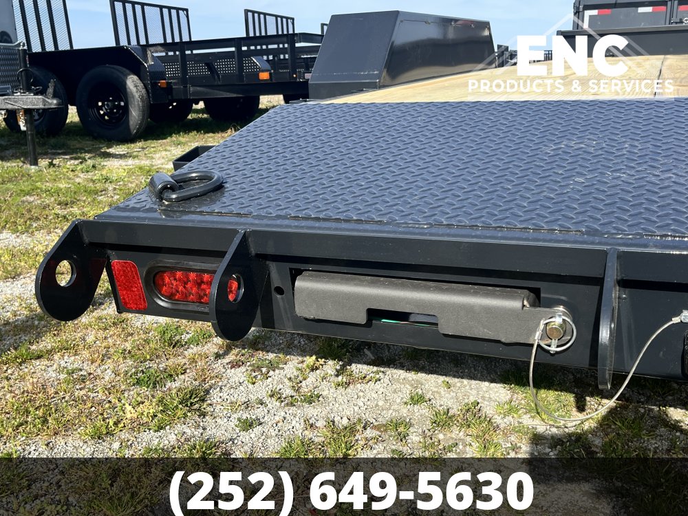 7x18 Hillcrest Flatbed Car Hauler