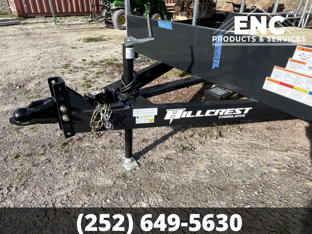 7x16 Hillcrest Flatbed Car Hauler