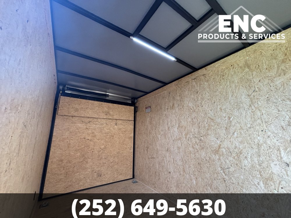 6x12 Covered Wagon Enclosed Cargo