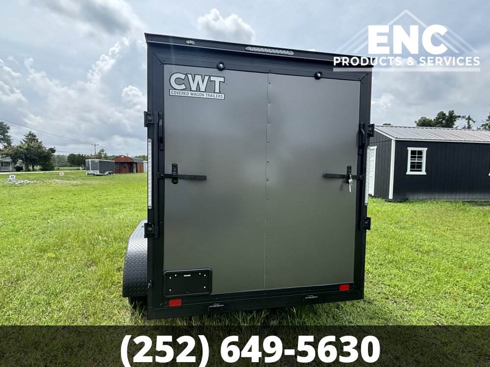 6x12 Covered Wagon Enclosed Cargo