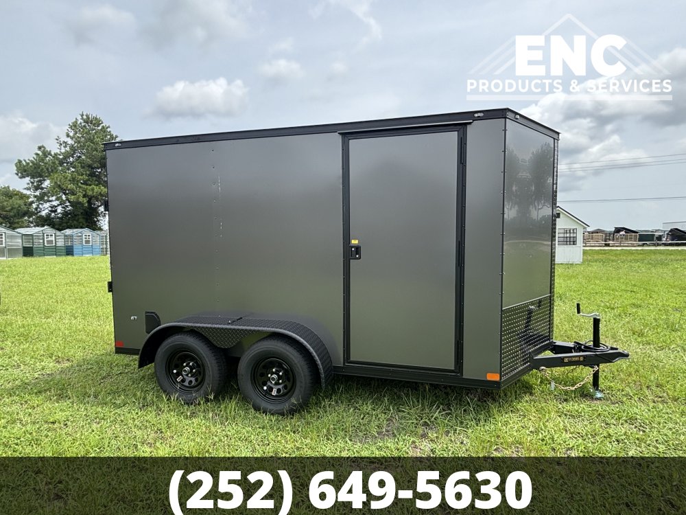 6x12 Covered Wagon Enclosed Cargo