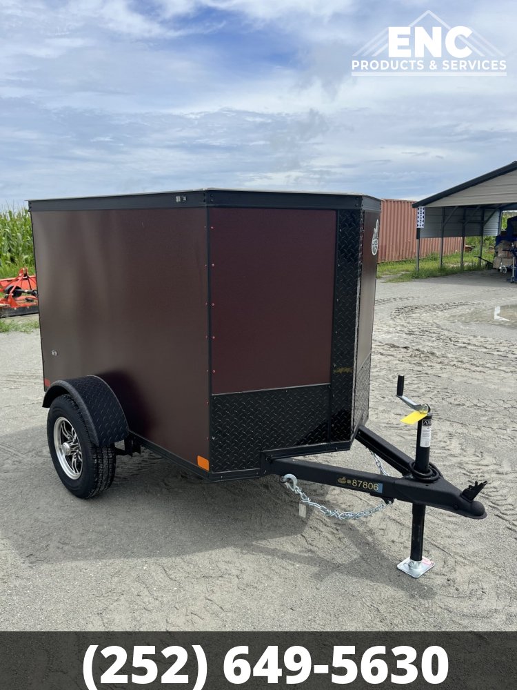 4x6 Covered Wagon Trailers Enclosed Cargo