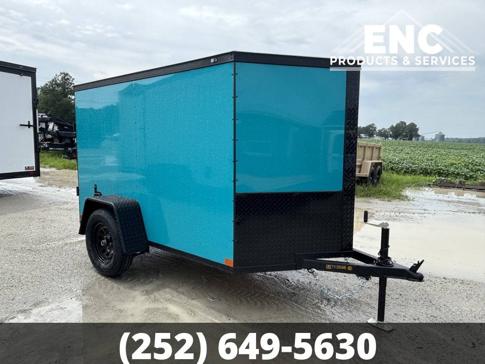 5x8 Covered Wagon Enclosed Cargo